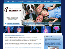 Tablet Screenshot of palatinewellnessgroup.com